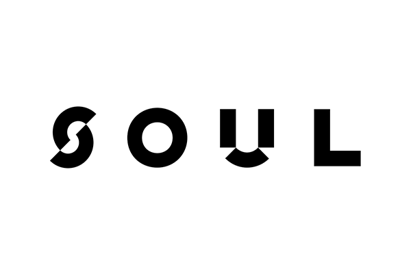 Black text logo spelling 'Soul' on a white background.