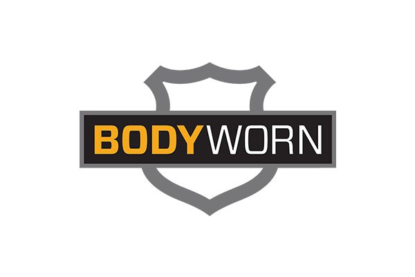 Logo for BodyWorn Utility, featuring the word 'BODYWORN' in bold yellow and white text on a black and gray background.