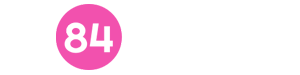 "Pink circular logo with white text '35' inside."